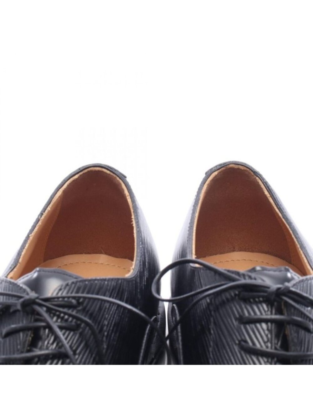 ★SOLD★ Louis Vuitton Dress Shoes Wall Street Line Dabi Epi Black Leather - Picture 7 of 7